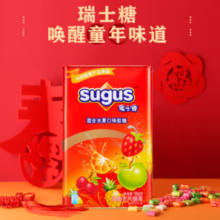 sugus 瑞士糖 水果软糖 混合口味 550g 礼盒装