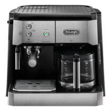 德龙（Delonghi）咖啡机 半自动咖啡机 意式美式 家用 泵压滴滤二合一 BCO421.S