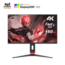 新品预售：优派 27英寸 4K 160Hz FastIPS 1ms HDMI2.1 HDR400 升降旋转 显示屏VX2759-4K-PRO