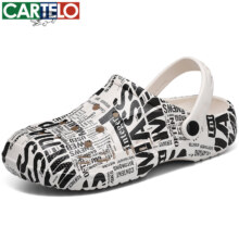 CARTELO 卡帝乐鳄鱼 男士运动户外凉拖鞋
