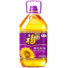 福临门 葵花籽油 4L。买1送1