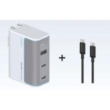 CukTech 酷态科 10号 120W氮化镓三口充电器 2C1A 套装