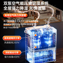 shezi 奢姿 除湿机家用抽湿器吸湿室内静音干燥回南天神器小型