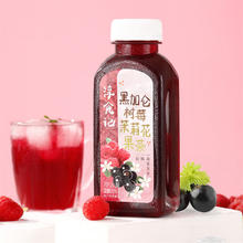 淳食记果汁茶 黑加仑树莓茉莉花果茶 280ml*12瓶