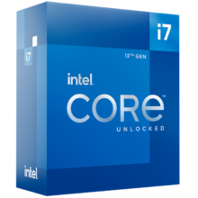 英特尔（Intel）酷睿系列 奔腾系列 CPU处理器 台式机 原盒 12代 i7-12700K 12核20线程