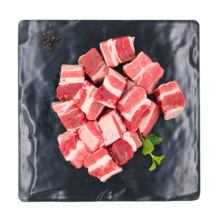PLUS会员：天顺源 原切牛腩块1kg *2件