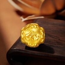 七夕好礼：LUKFOOK JEWELLERY 六福珠宝 黄金转运珠