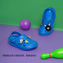 crocs 卡骆驰 儿童电波洞洞鞋