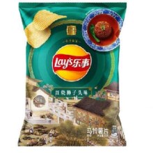 乐事 新品 春季限定包装 红烧狮子头味薯片60g【临期清仓】