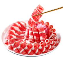 京东百亿补贴：潮夫道 肥牛卷 400g谷饲雪花牛肉卷