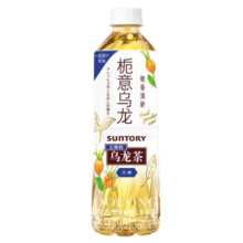 三得利（Suntory） 栀意乌龙茶饮料500ml*15瓶 整箱装 无糖0脂
