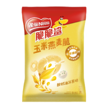 需首购、plus会员: 雀巢（Nestle）脆脆鲨 植物脆玉米燕麦脆 酸奶油洋葱味 45g