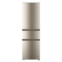 Haier海尔冰箱三开门小型家用冰箱1.8米高超薄风冷无霜直冷三门大容量冷藏冷冻DEO净味保鲜两用以旧换新 218L三门大容量冰箱省电0.69度/日