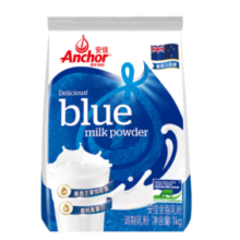 PLUS会员！Anchor 安佳 跨境版 全脂奶粉 1kg