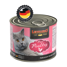 小李子（LEONARDO）德国进口主食猫罐头 鸡肉味 200g*2件