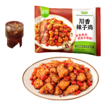 plus会员:圣农川香辣子鸡250g 熟制冷冻品空气炸锅 预制菜快手菜半成品