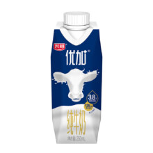 Bright 光明 优加梦幻盖纯牛奶250ml*10盒（3.8g乳蛋白）【临期清仓】