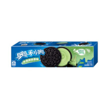 OREO 奥利奥 水果夹心饼干 冰淇淋夹心抹茶味 97g