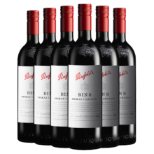 京东百亿补贴：Penfolds 奔富 BIN8 设拉子赤霞珠 干红葡萄酒 750ml*6支 整箱装