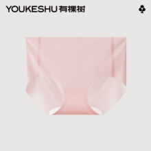 plus:有棵树 内裤 女夏季薄款柔滑透气抗菌裆亲肤舒适中腰三角裤*3件