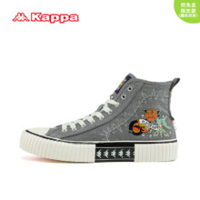 plus会员:KAPPA卡帕 夏季高帮帆布鞋 K0BX5VS10D 铁门灰
