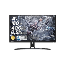 百亿补贴、PLUS会员：联想拯救者 27英寸电竞显示器 2K 180Hz Fast-IPS HDR400 0.5ms 原生硬件防蓝光 旋转升降 内置音箱 显示屏  Y27q-30