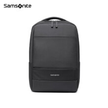 plus会员：Samsonite 新秀丽 双肩包电脑包15.6英寸TX6*09001黑色