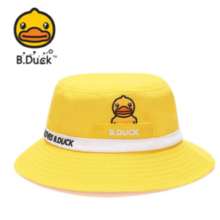 PLUS会员！B.Duck 小黄鸭 儿童卡通可爱遮阳渔夫帽