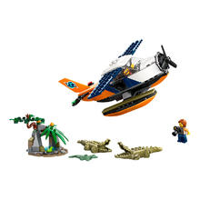 LEGO 乐高 城市系列 60425 丛林探险家水上飞机