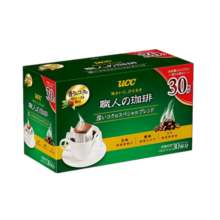 UCC 挂耳咖啡滴滤式职人咖啡(深厚浓郁)210克绿色