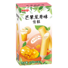 明治冰淇淋彩盒装 系列1 芒果龙井味 69g*6支 多口味任选*5件