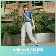 adidas 阿迪达斯 官方轻运动男女新款情侣款休闲圆领短袖T恤JI9065