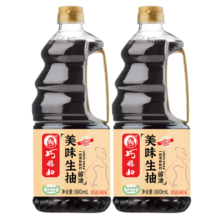 巧媳妇美味 鲜酿生抽酱油 800ml*2桶