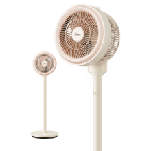 plus会员、京东百亿补贴:美的（Midea）电风扇 【台地两用 循环送风】（GAH24QC）