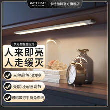 卡特加特 感应充电款带开关智慧感应灯20cm（三色款)