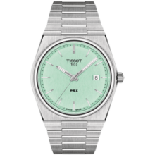 天梭（TISSOT）瑞士手表 PRX超级玩家系列腕表 石英男表 T137.410.11.091.01