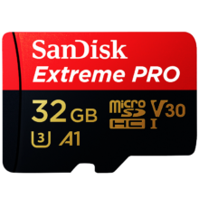概率券、plus会员：闪迪（SanDisk）32GB TF（MicroSD）内存卡 A1 4K V30 U3 C10 至尊超极速移动存储卡 读速100MB/s 写速90MB/s