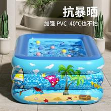 百亿补贴：BESTWAY 百适乐 充气游泳池儿童加厚家用婴儿可折叠水池宝宝小孩户外洗澡