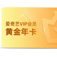 2人团：拼购一起付 爱奇艺 黄金VIP会员年卡 12个月 不支持电视端