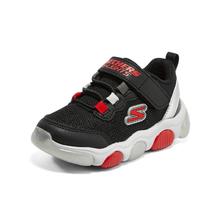 SKECHERS 斯凯奇 男童闪灯学步鞋