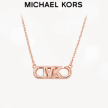 20点！MICHAEL KORS 迈克·科尔斯 轻奢夏季字母logo项链锁骨链 MKC164200791