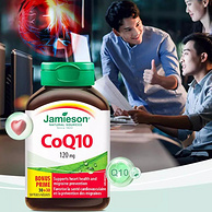 加拿大进口，Jamieson 健美生 辅酶Q10软胶囊60mg*80粒*2件