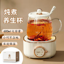 圣比姿 养生壶迷你一人煮茶器养生杯伴手礼商务礼品高端女生生日礼物女送老师员工实用办公室电炖杯花茶壶
