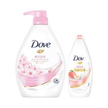 Dove 多芬 保湿水润沐浴乳1300g（樱花甜香+弹润水嫩）