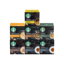 星巴克（Starbucks）多趣酷思胶囊 NDG玛奇朵焦糖卡布奇诺美式冷萃冰咖啡意式浓缩香草 【3盒装】NDG随机口味