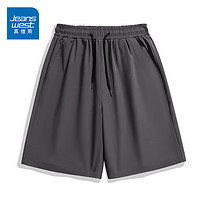 JEANSWEST 真维斯 冰丝凉感短裤 JR-32-164803-999