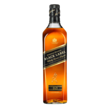 尊尼获加（JOHNNIE WALKER）12年 黑方威士忌 黑牌 苏格兰威士忌 洋酒 进口 黑牌700ml 单支