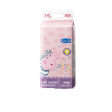舒氏宝贝小猪佩奇（Peppa Pig）皇冠系列超薄柔软拉拉裤 婴儿透气小内裤 XXL码40片【15-20kg】
