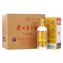 京东百亿补贴、plus会员：茅台（MOUTAI）飞天专卖店 酱香型白酒 53度 500ml*6瓶 整箱装
