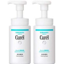 Curel 珂润 润浸保湿洁颜泡沫150mL*2瓶